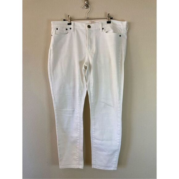 J. Crew Factory Mid Rise Toothpick Skinny Stretch Jeans Size‎ 32 (P8) - Picture 1 of 8